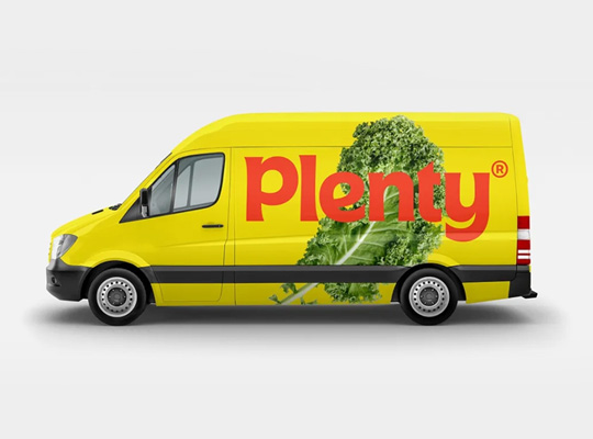 生态农业Plenty品牌视觉形象设计升级